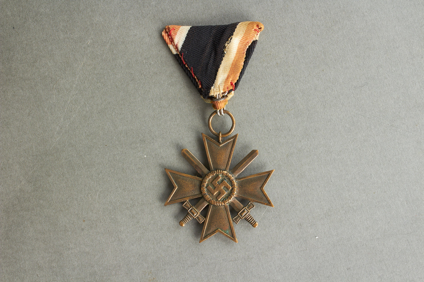 "Kriegsverdienstkreuz 2. Klasse" w. Swords. Austrian Mounted. Original.