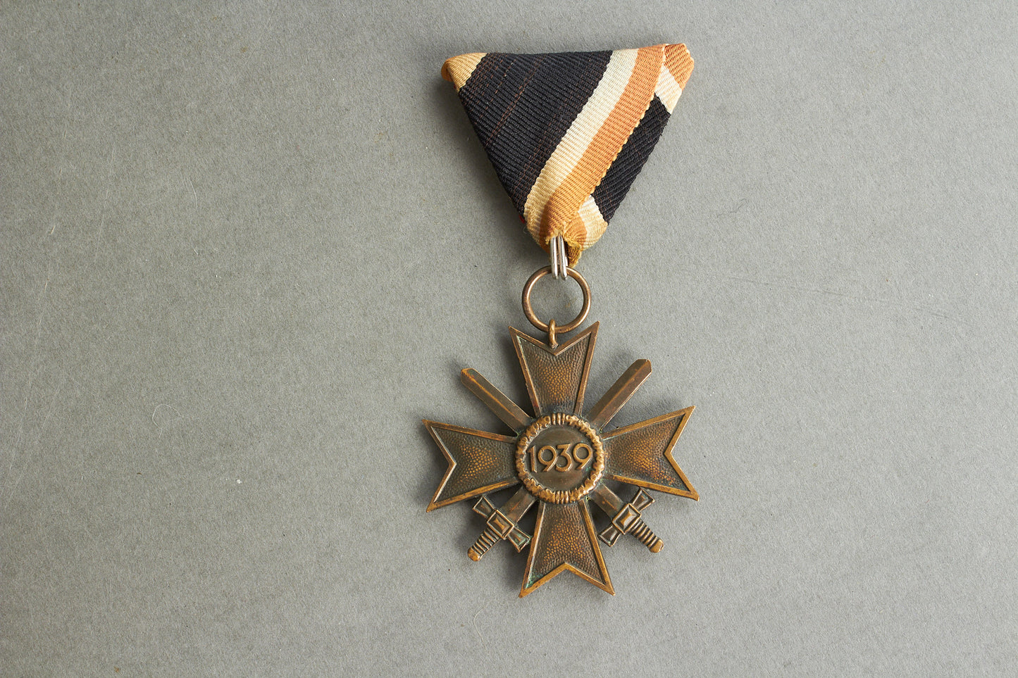 "Kriegsverdienstkreuz 2. Klasse" w. Swords. Austrian Mounted. Original.