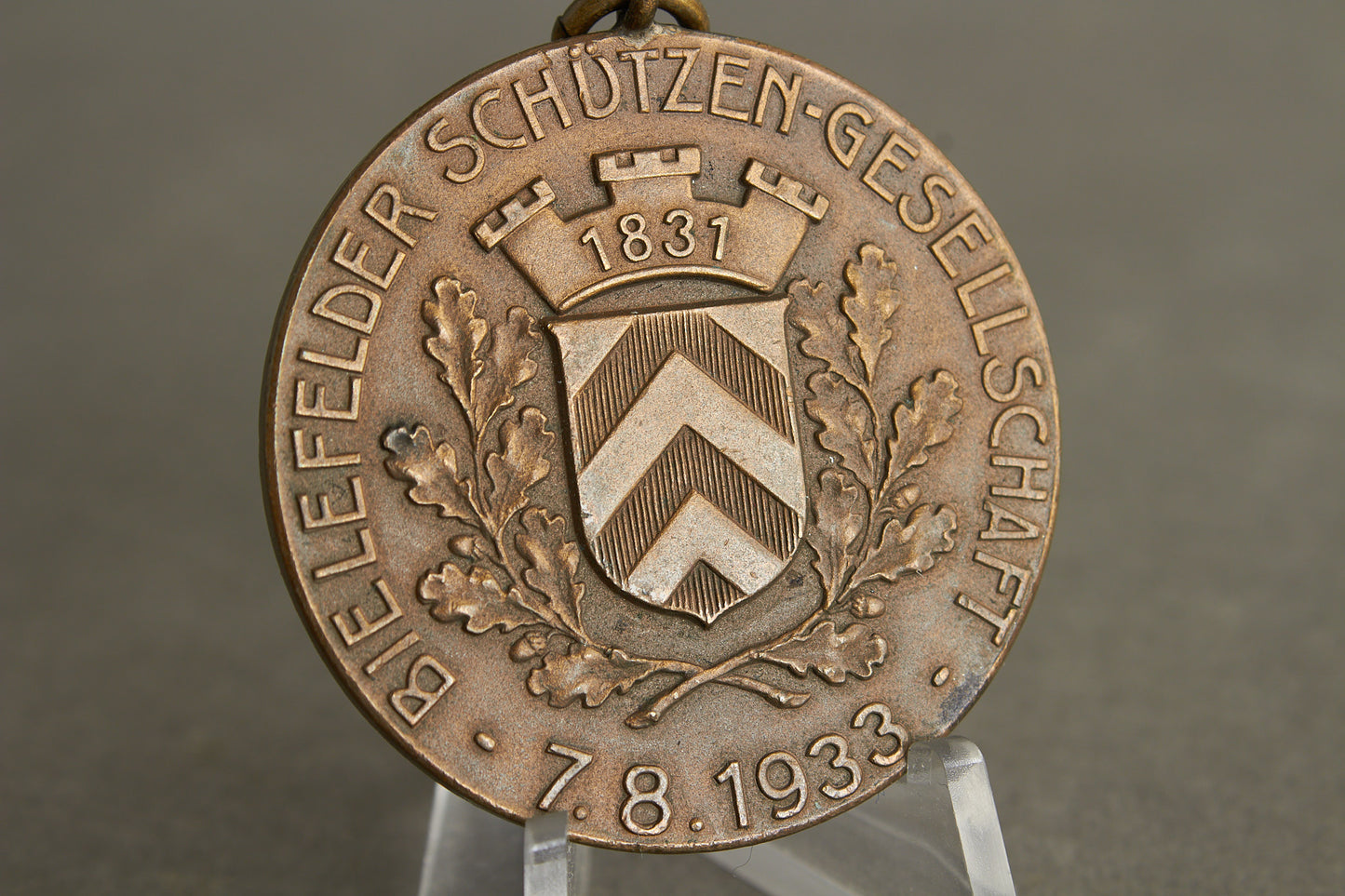 NSDAP 1933 "Hitler Hindenburg" Commemorative Medal. Rare version! Original.