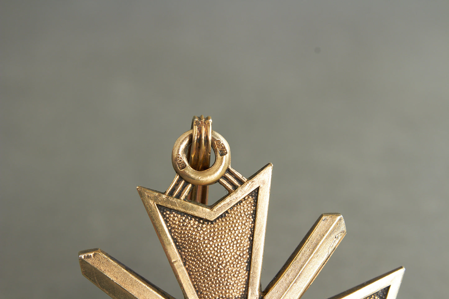 Souval made (after '45) Ritterkreuz des Kriegsverdienstkreuz in real silver. Original Ribbon. Good substitute for a wartime made!