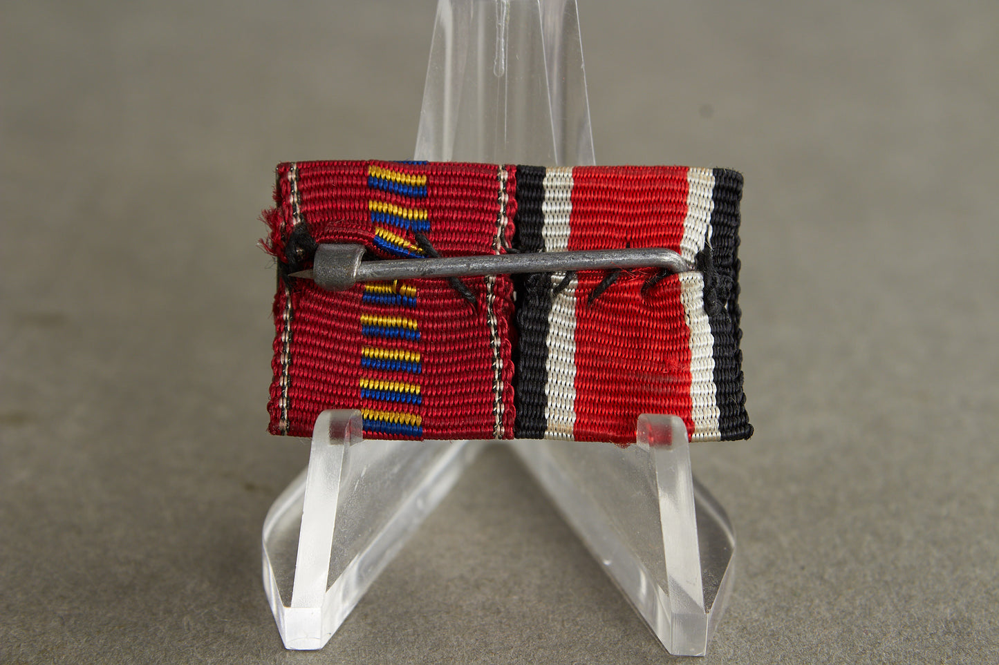 2-Place Ribbon Bar. Original.