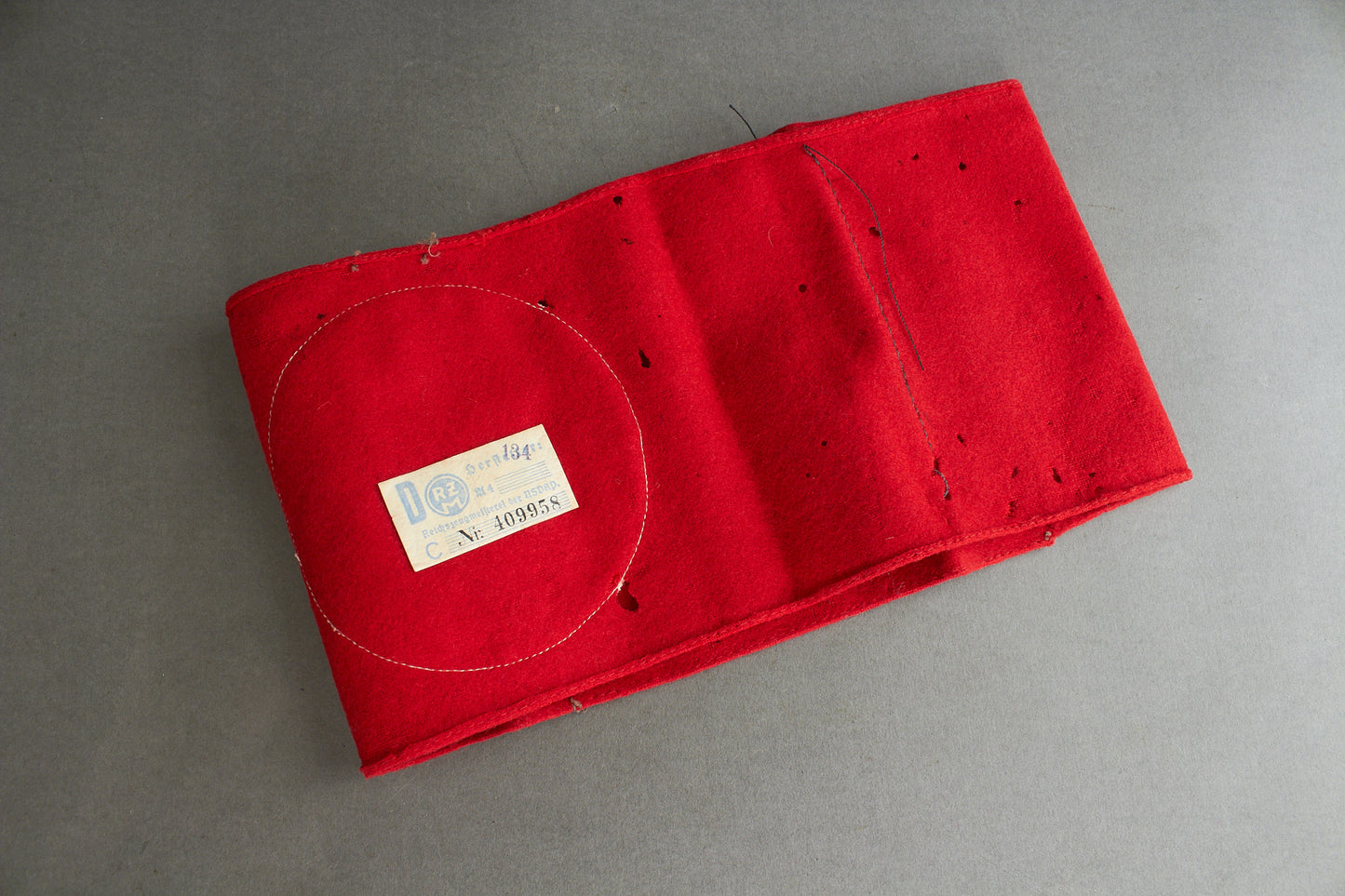 Early NSDAP Armband. With label. Original.