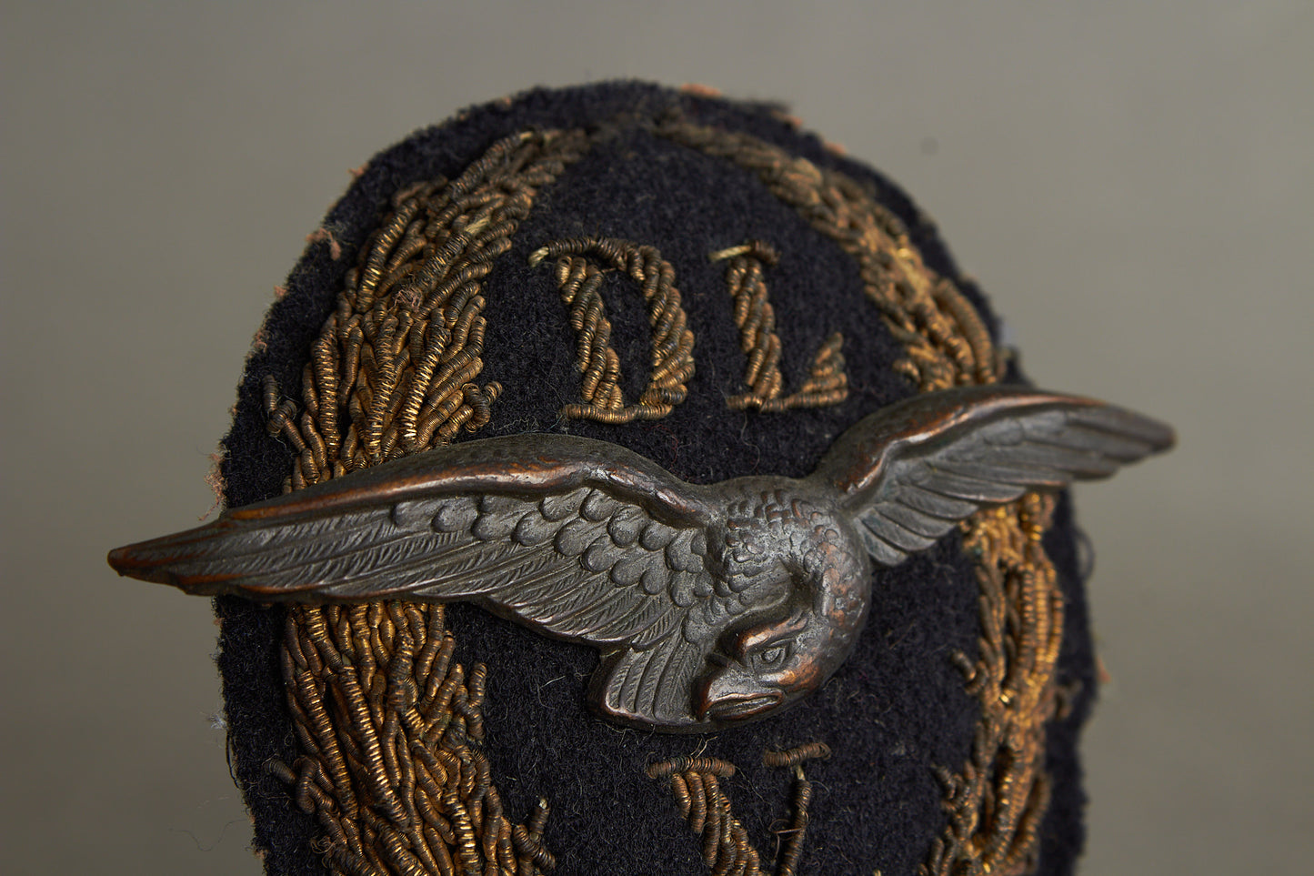 DLV (Deutscher Luftfahrt-Verband) "Mützenabzeichen" Cap Badge. Rare. Original.