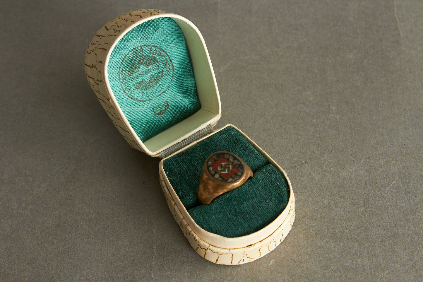 NSDAP Cased Ring. Rare. Original.