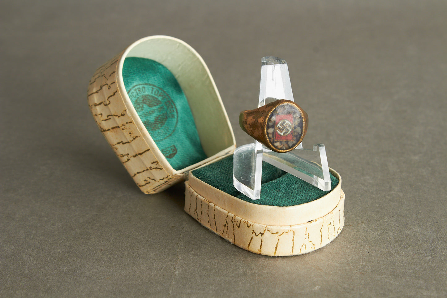 NSDAP Cased Ring. Rare. Original.