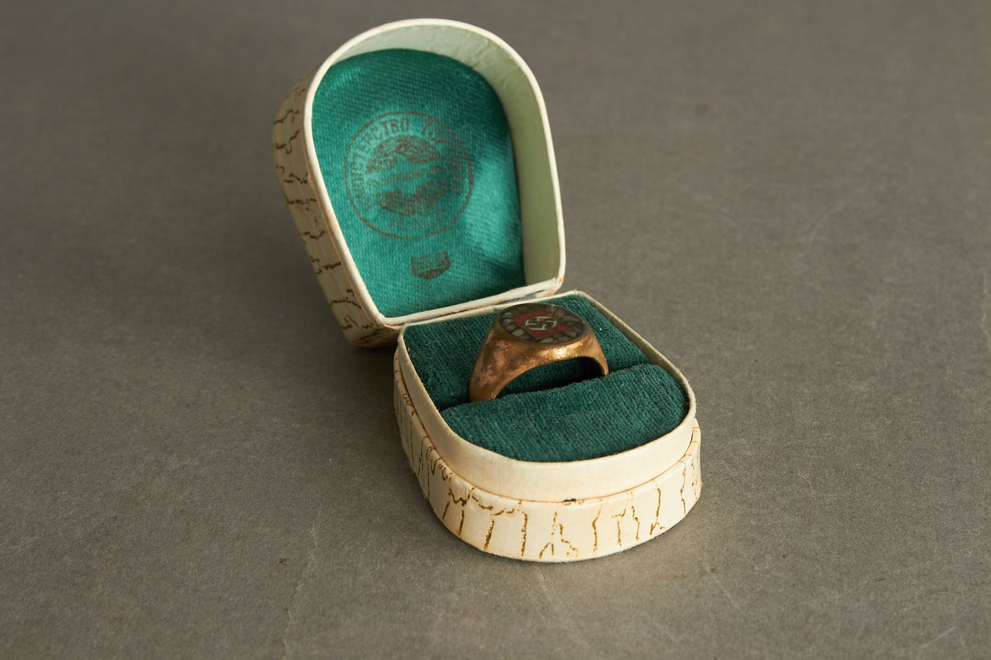 NSDAP Cased Ring. Rare. Original.
