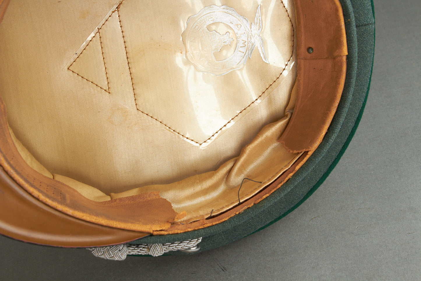 Reichsforstdienst Officer Visor Cap. Original.
