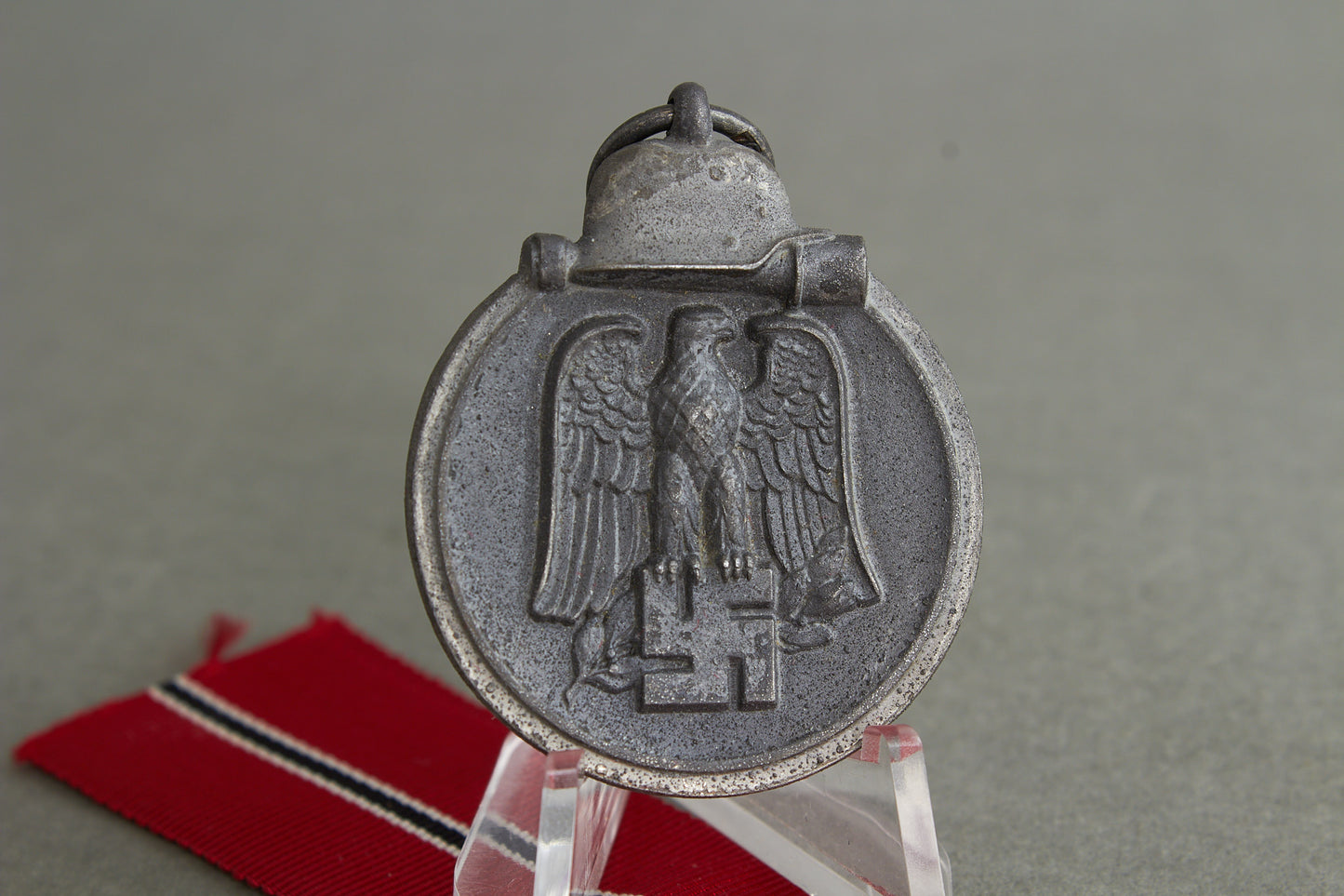 "Winterschlacht im Osten" Medal. Maker marked "76"(?). Original.