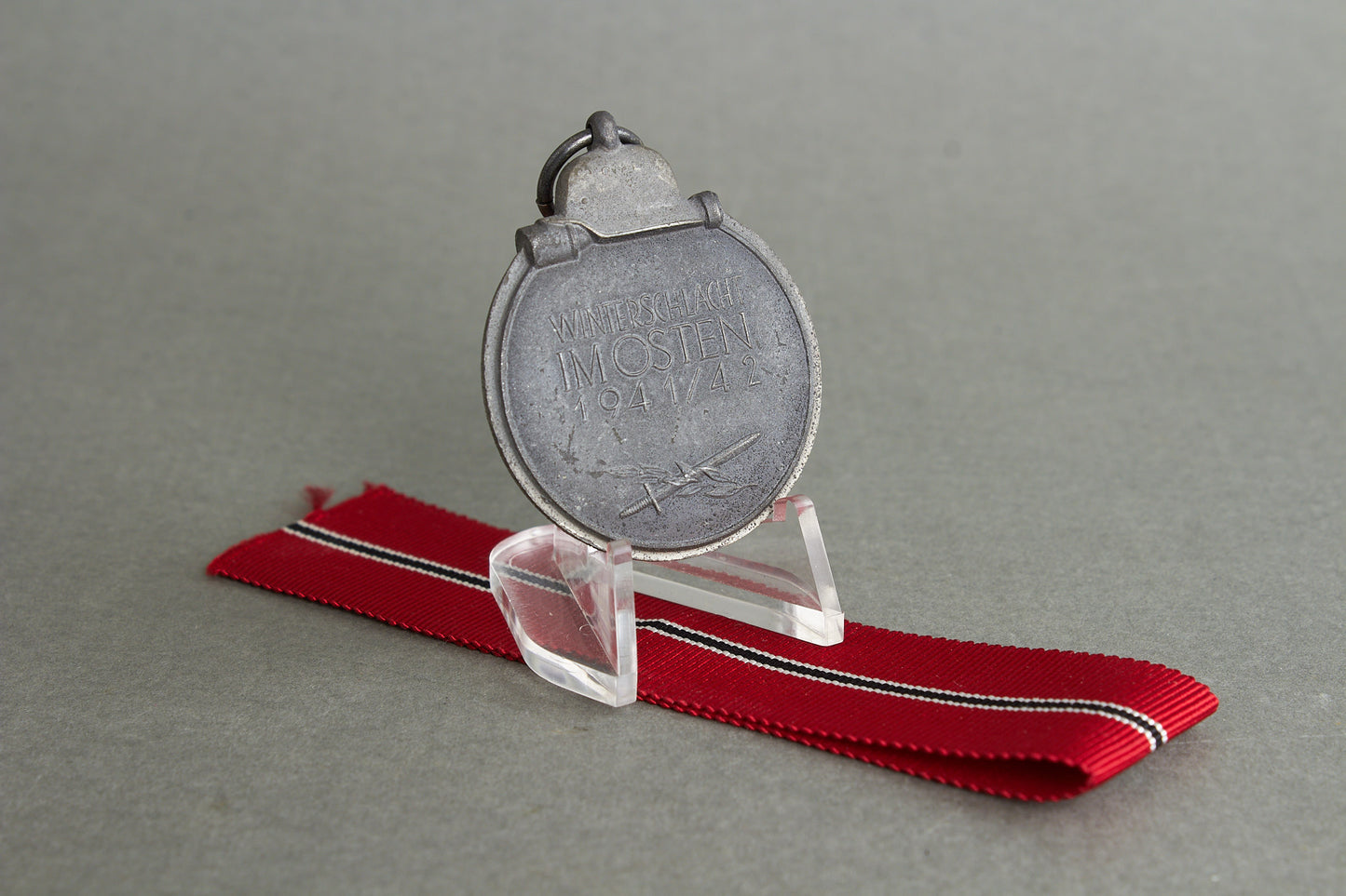 "Winterschlacht im Osten" Medal. Maker marked "76"(?). Original.