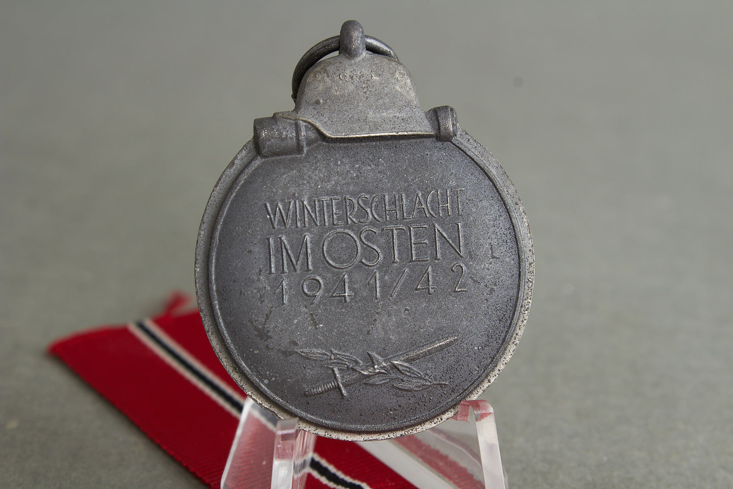 "Winterschlacht im Osten" Medal. Maker marked "76"(?). Original.