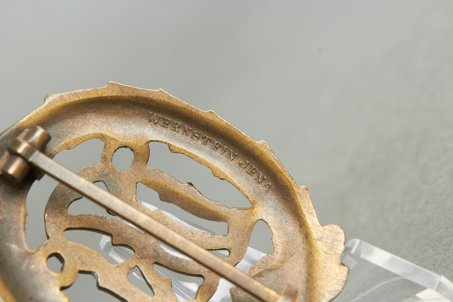 "Reichssportabzeichen DRL" in Bronze. Original.