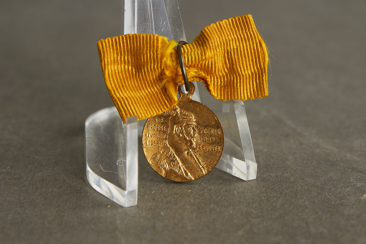Miniature "Kaiser Wilhelm I. Erinnerungsmedaille 1897". Original.