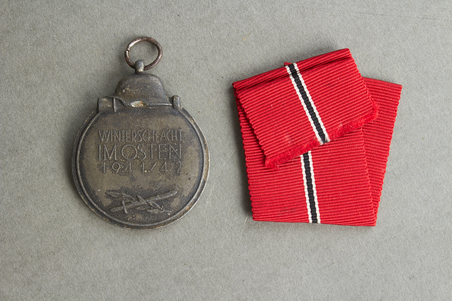 "Winterschlacht im Osten" Medal. Unmarked. Original.
