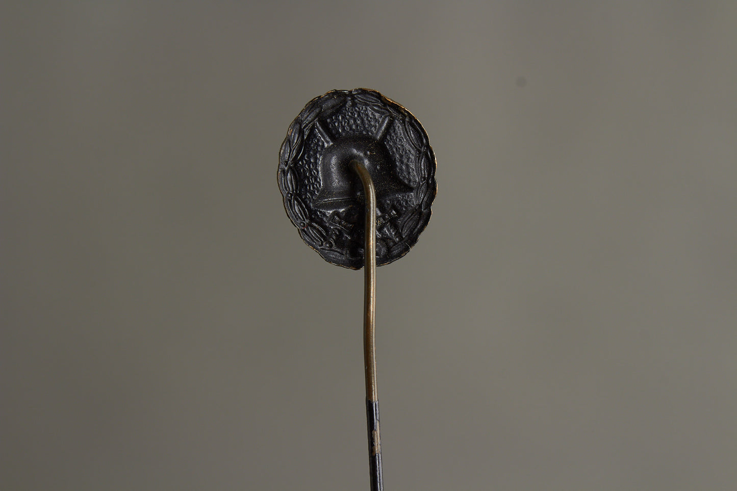 Miniature Wound Badge "Verwundetenabzeichen" in Black. Original.
