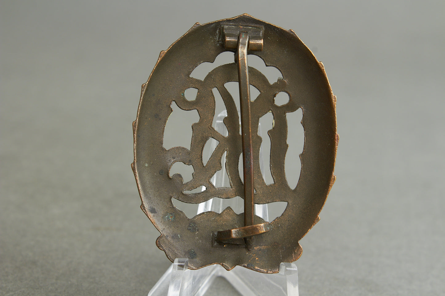 "Reichssportabzeichen DRL" in Bronze. Original.