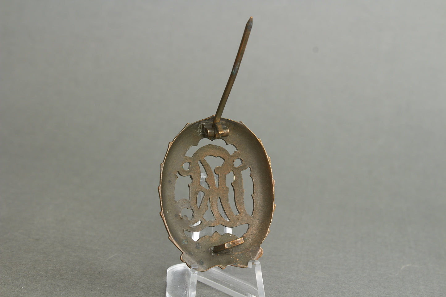 "Reichssportabzeichen DRL" in Bronze. Original.