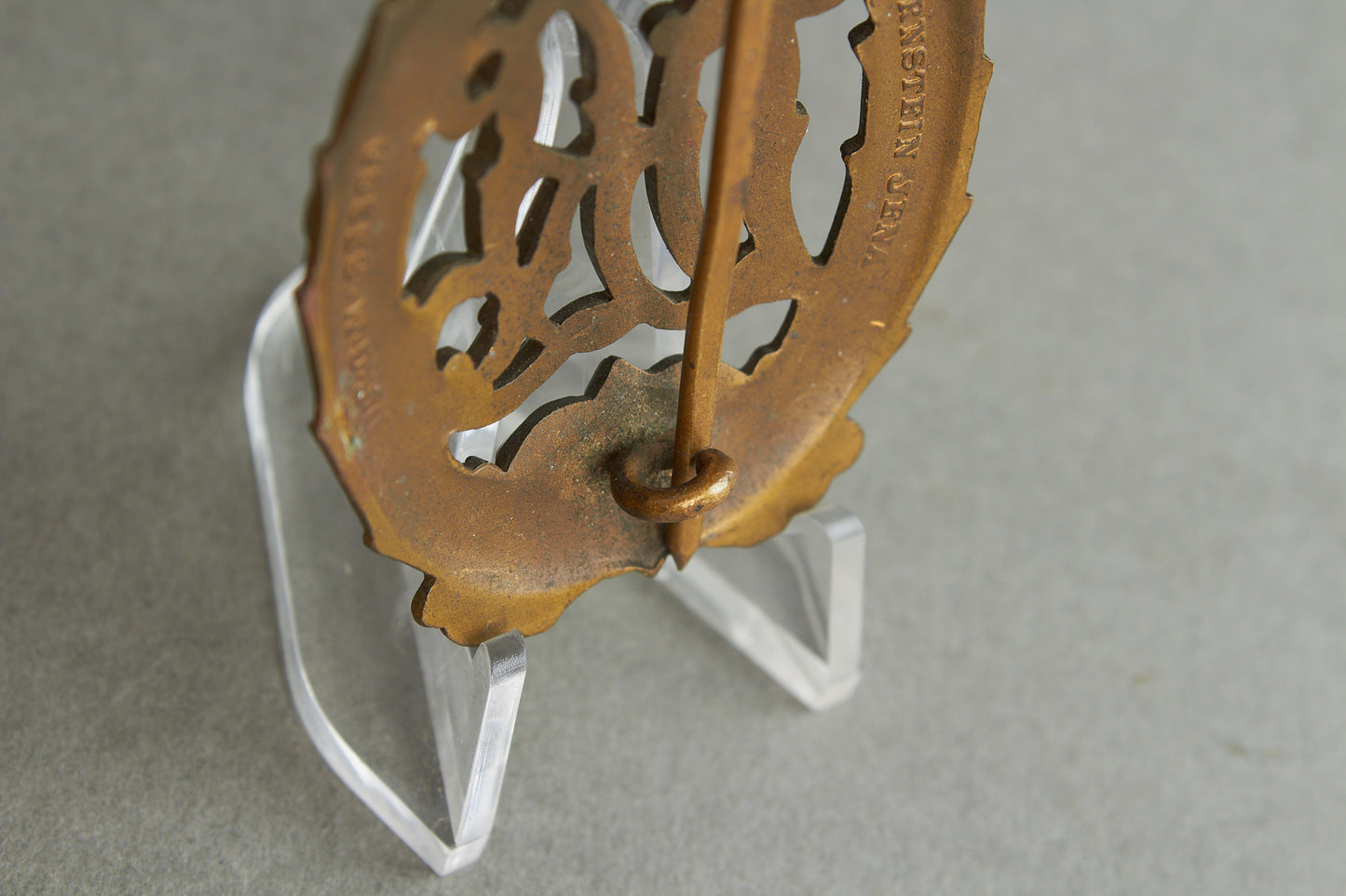 "Reichssportabzeichen DRL" in Bronze. Original.