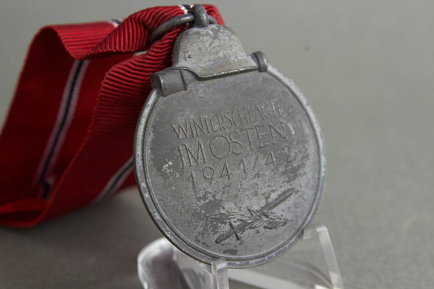 "Winterschlacht im Osten" Medal. Maker marked "10". Original.