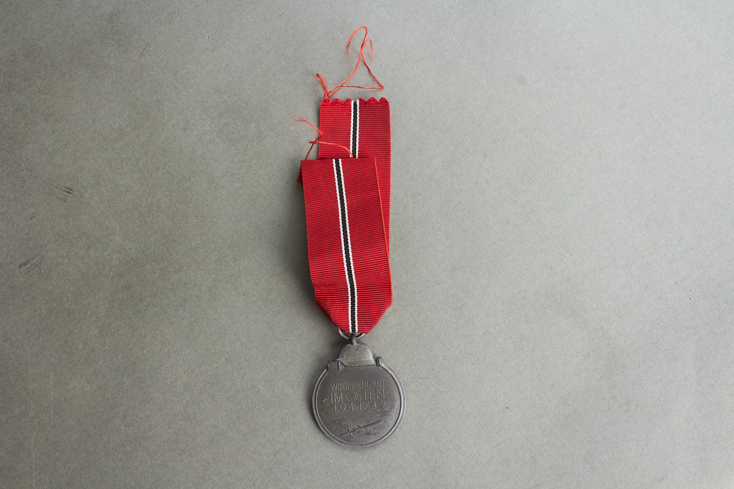 "Winterschlacht im Osten" Medal. Maker marked "10". Original.
