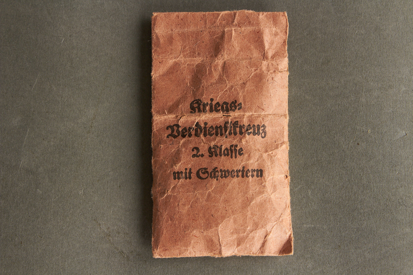 "Kriegsverdienstkreuz 2. Klasse" w. Swords. In envelope. Original.