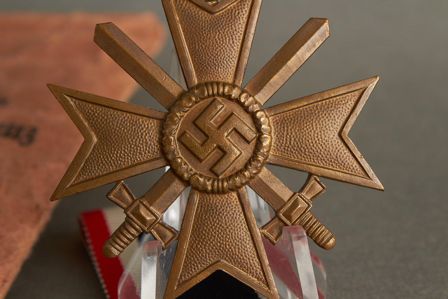 "Kriegsverdienstkreuz 2. Klasse" w. Swords. In envelope. Original.