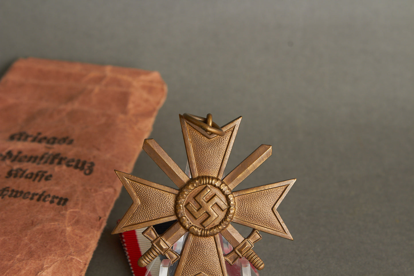 "Kriegsverdienstkreuz 2. Klasse" w. Swords. In envelope. Original.
