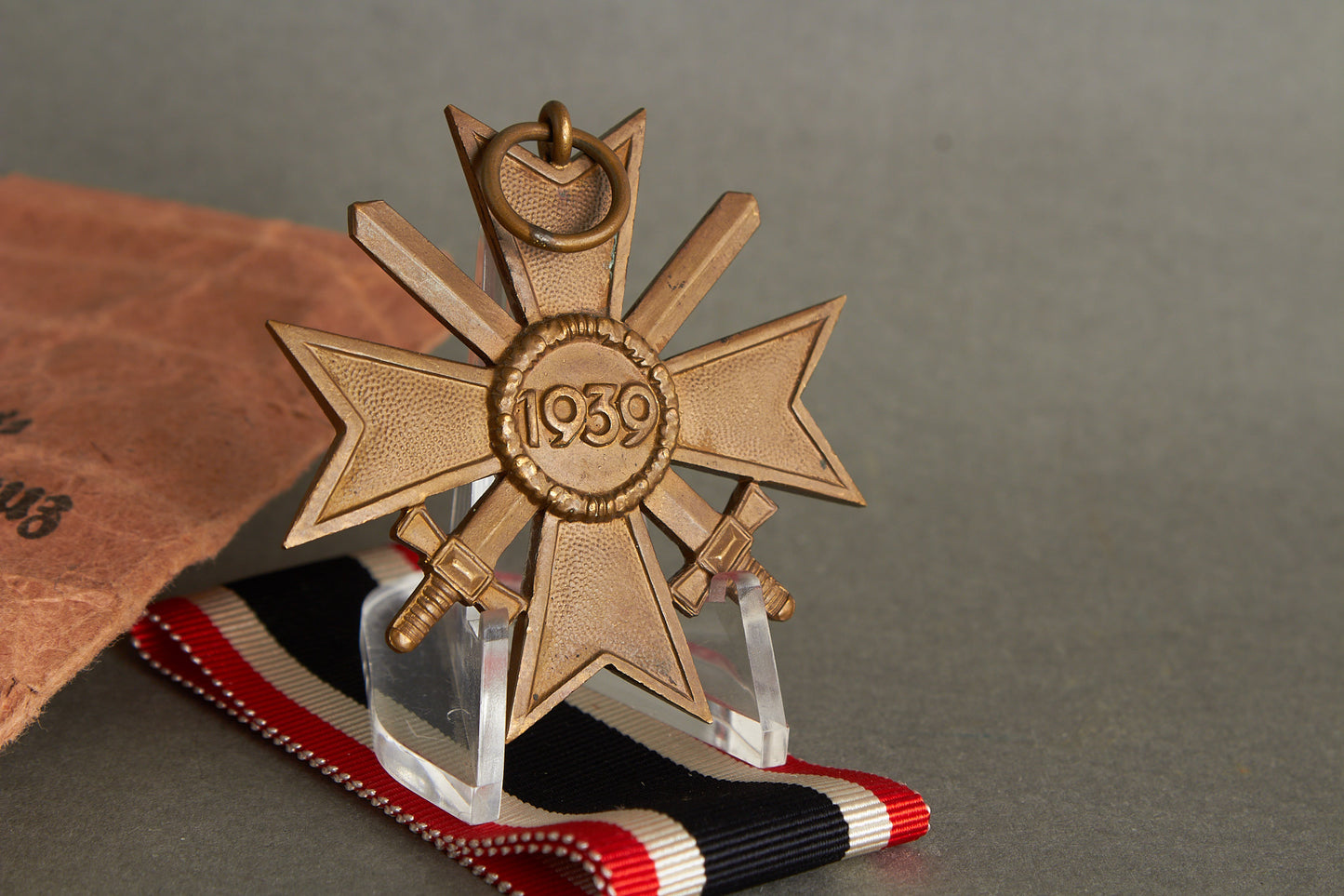 "Kriegsverdienstkreuz 2. Klasse" w. Swords. In envelope. Original.