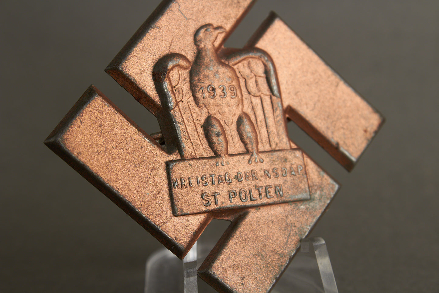 NSDAP "Kreistag der NSDAP 1939" Tinnie. Original.