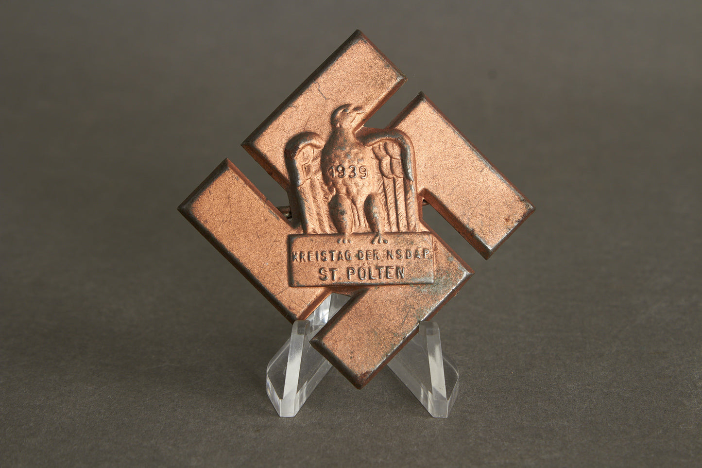 NSDAP "Kreistag der NSDAP 1939" Tinnie. Original.
