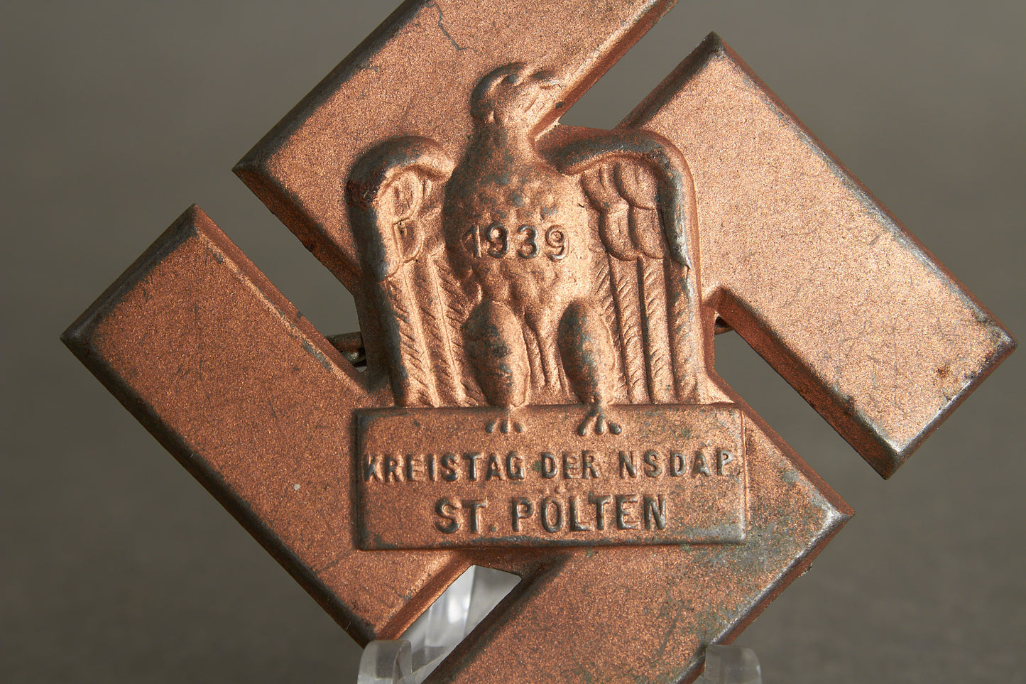 NSDAP "Kreistag der NSDAP 1939" Tinnie. Original.