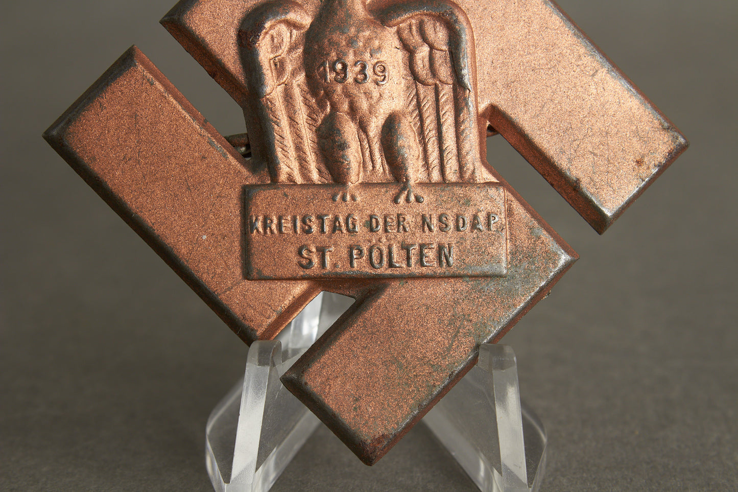 NSDAP "Kreistag der NSDAP 1939" Tinnie. Original.