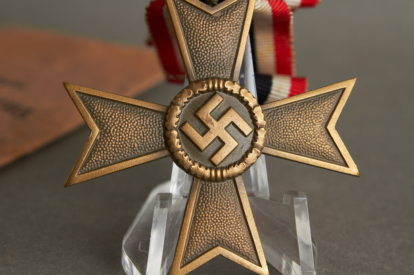 "Kriegsverdienstkreuz 2. Klasse". In envelope. Original.
