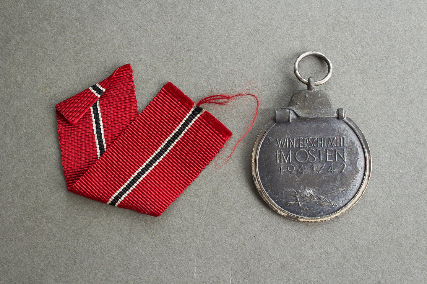 "Winterschlacht im Osten" Medal. Unmarked. Original.