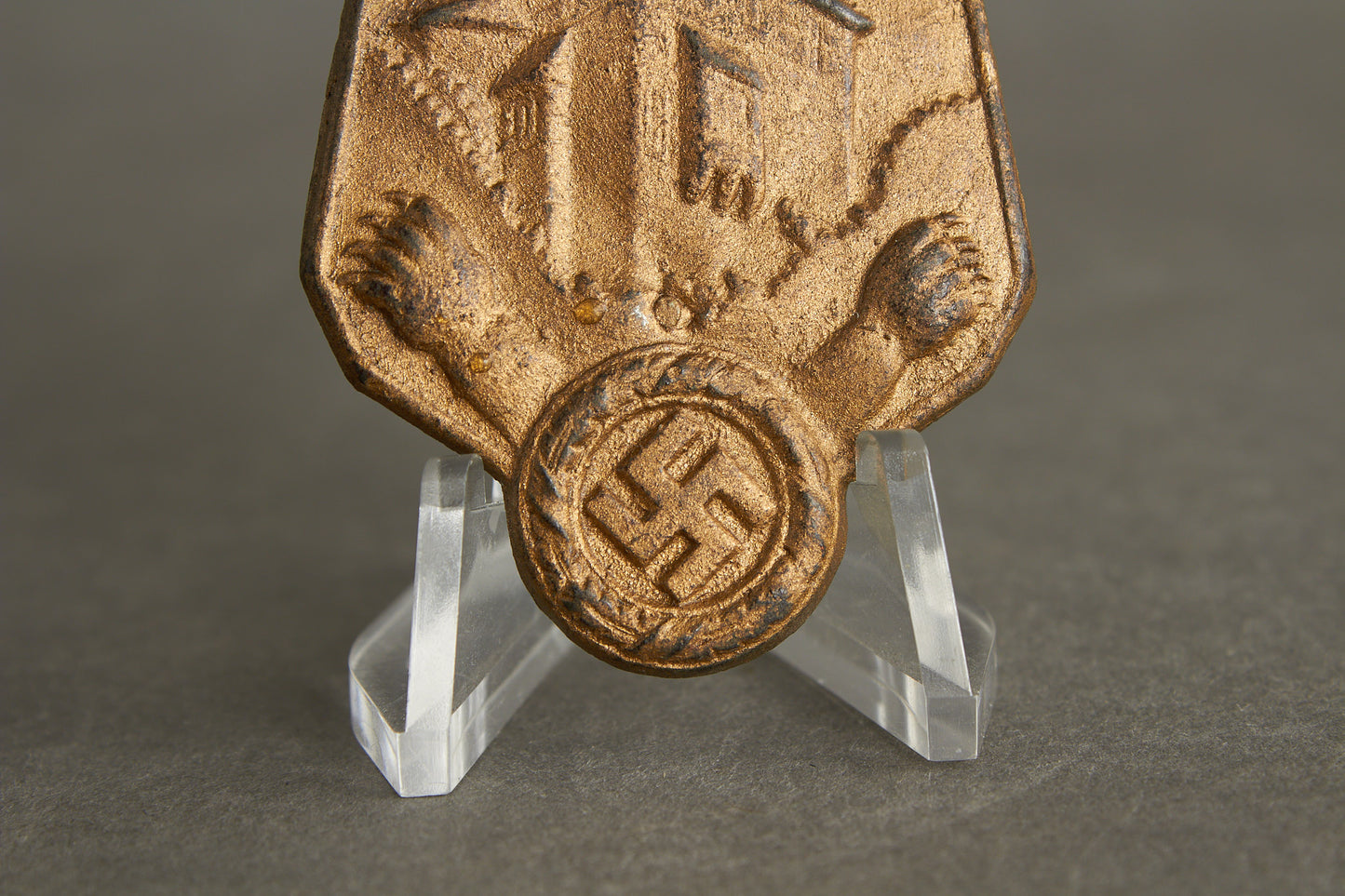 NSDAP "Kreis-Appell 1935" Tinnie. Repaired needle. Original.