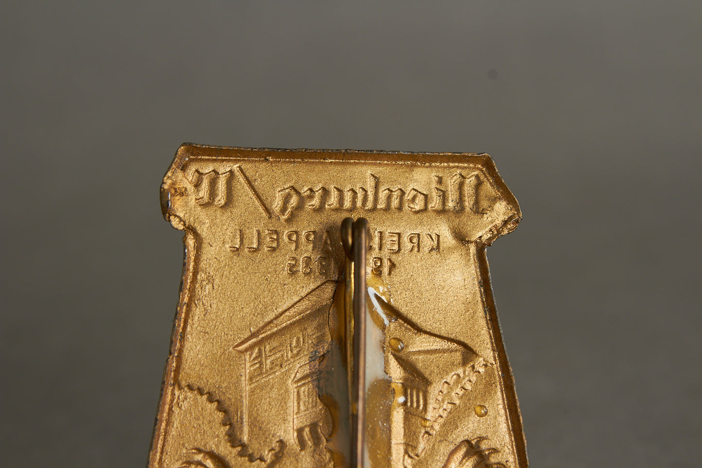 NSDAP "Kreis-Appell 1935" Tinnie. Repaired needle. Original.