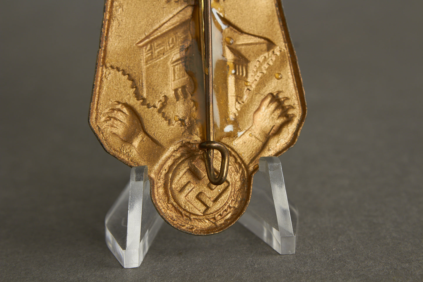 NSDAP "Kreis-Appell 1935" Tinnie. Repaired needle. Original.