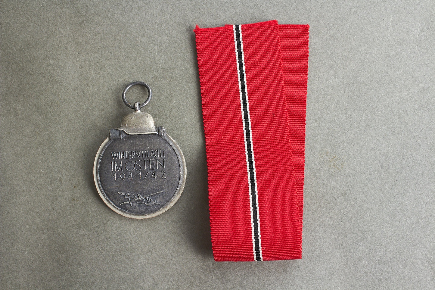 "Winterschlacht im Osten" Medal. Unmarked. Original.