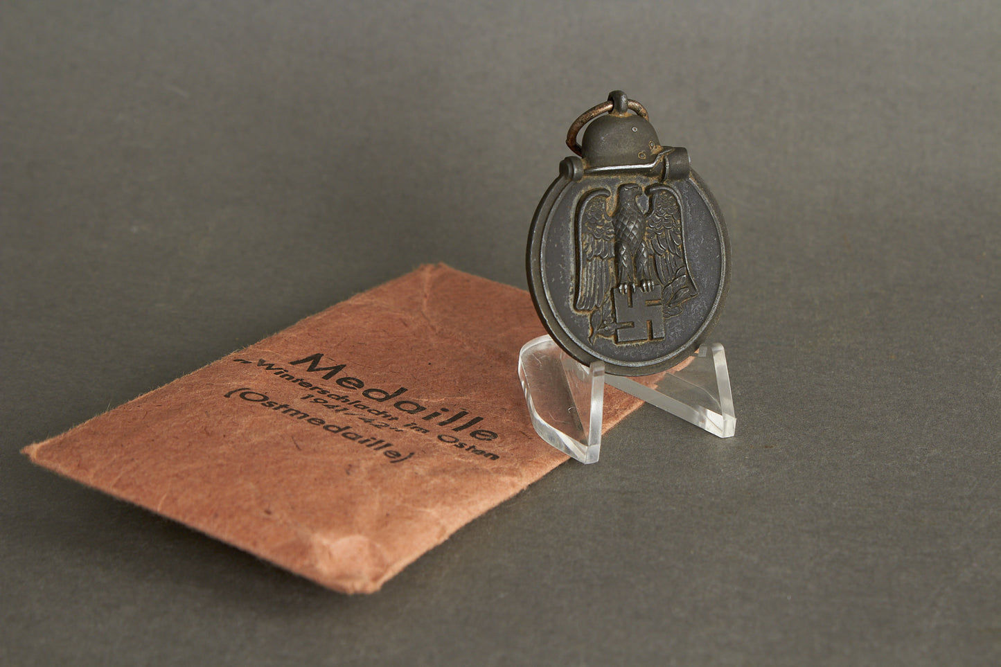 "Winterschlacht im Osten". Maker marked "3". In envelope (not matching). Original.