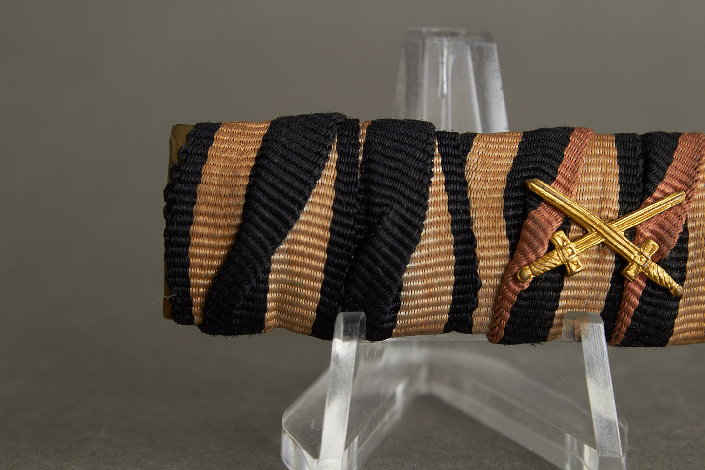 2-Place Ribbon Bar. Original.