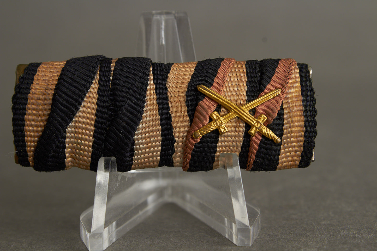 2-Place Ribbon Bar. Original.