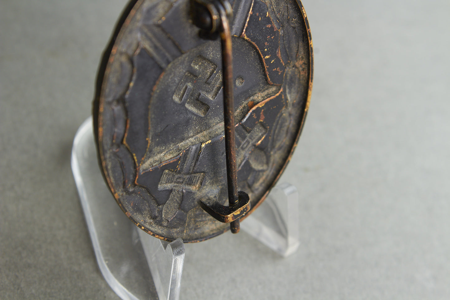 Wound Badge "Verwundetenabzeichen" in Black. Original.