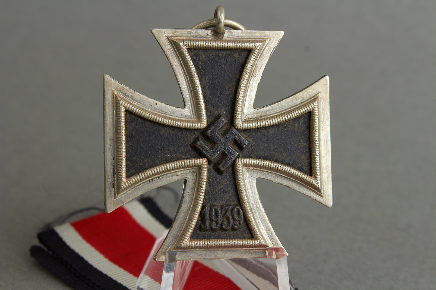 Iron Cross "Eisernes Kreuz" 2. Class. Maker marked "7". Original.