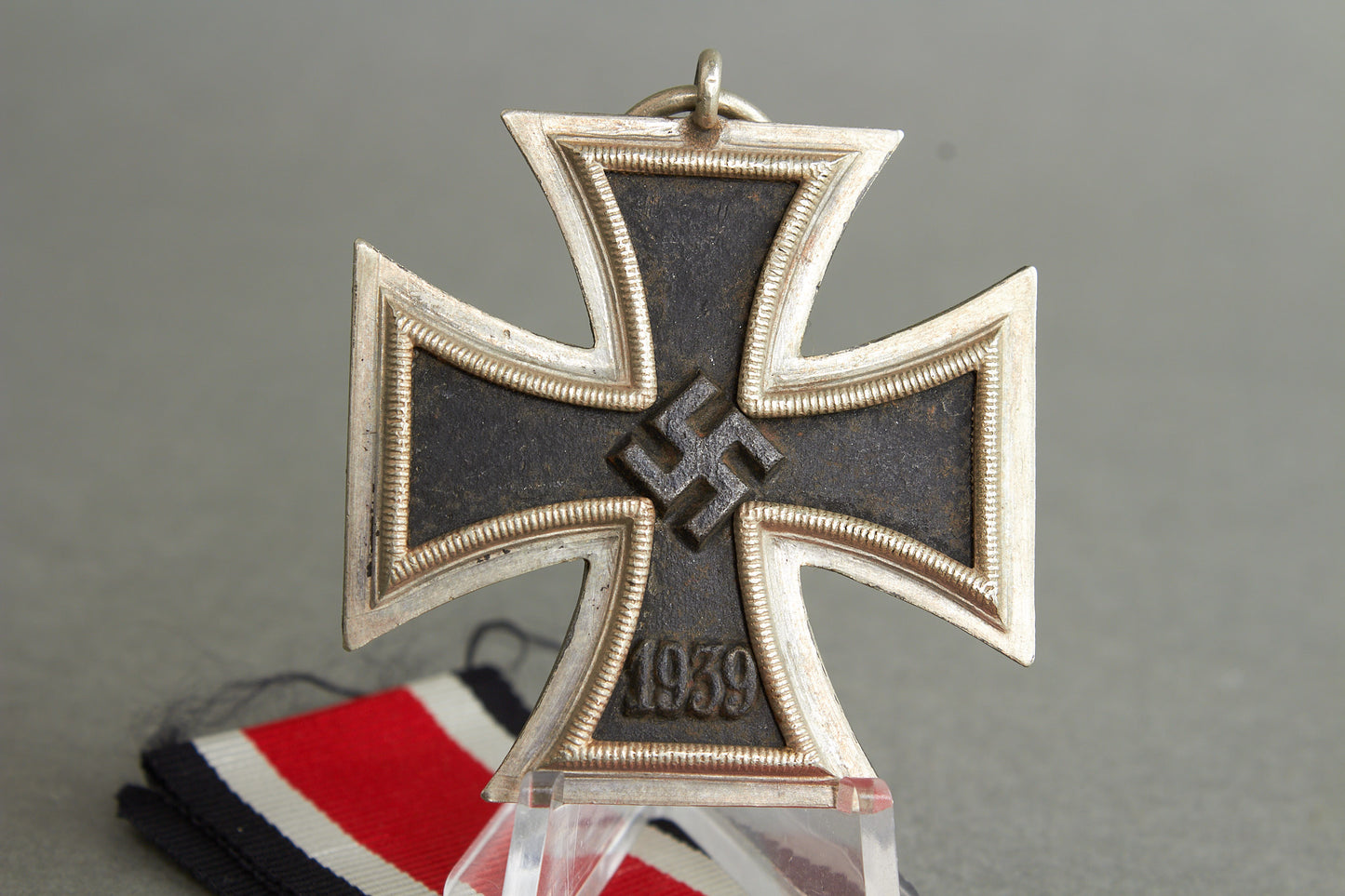 Iron Cross "Eisernes Kreuz" 2. Class. Maker marked "7". Original.