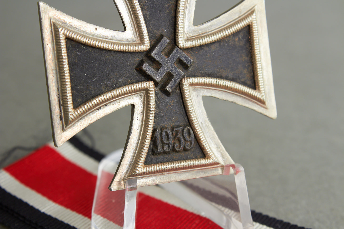 Iron Cross "Eisernes Kreuz" 2. Class. Maker marked "7". Original.