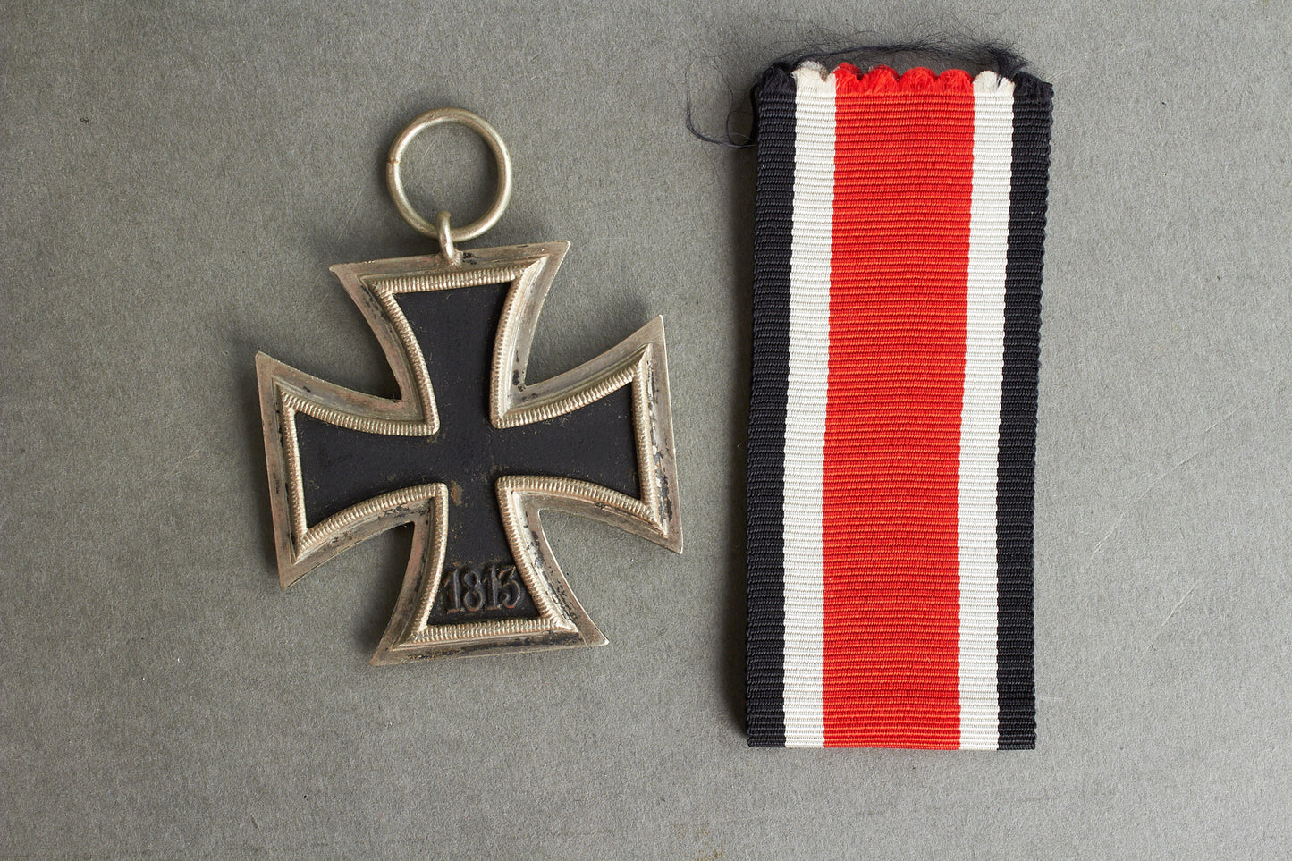 Iron Cross "Eisernes Kreuz" 2. Class. Maker marked "7". Original.
