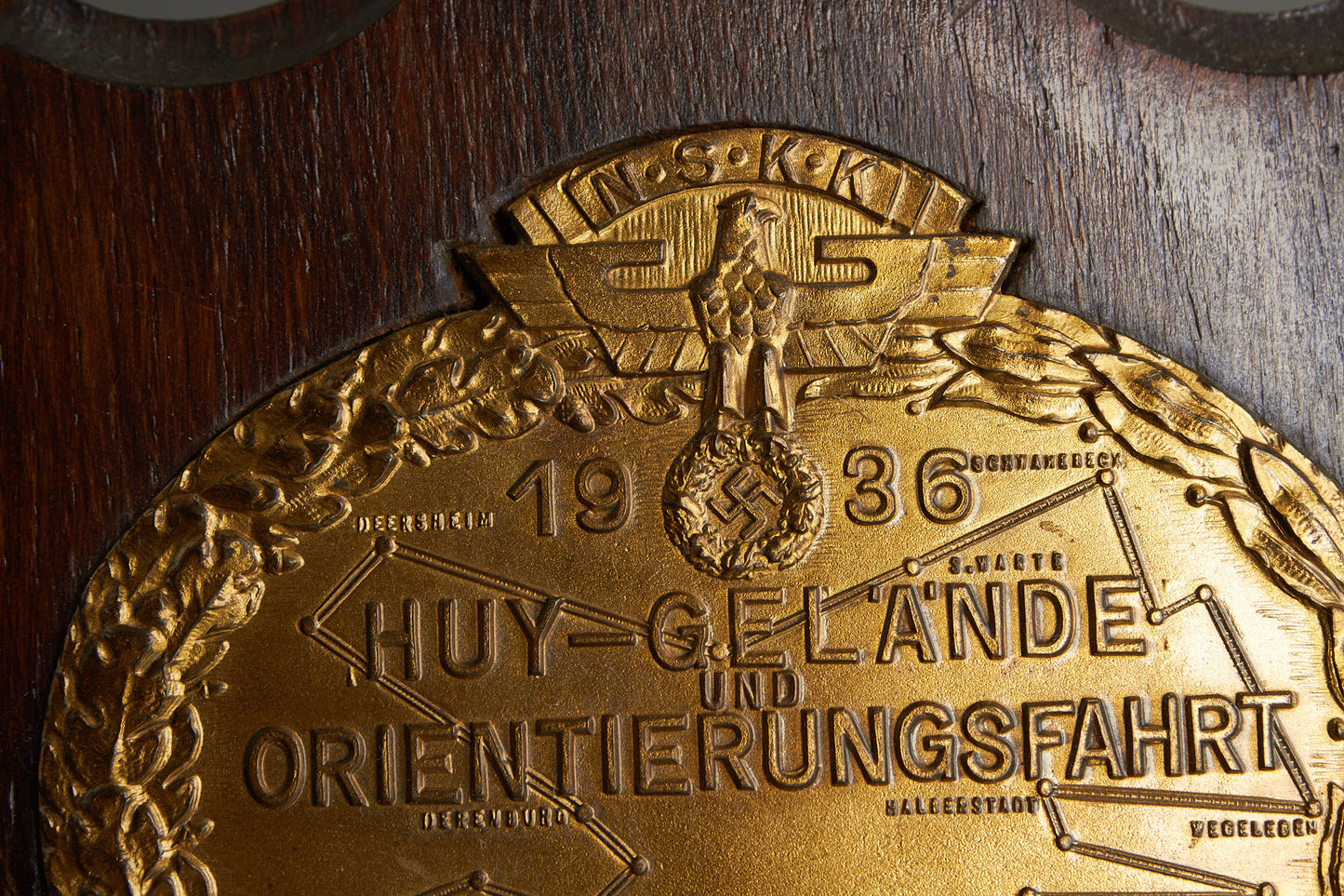 Early NSKK "Plakette" from 1936. Rare. Original.