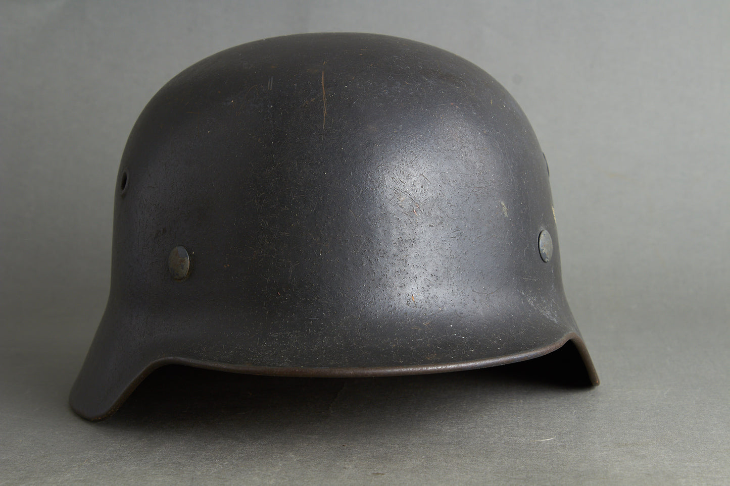 Luftwaffe M40 Single Decal Helmet. Original.