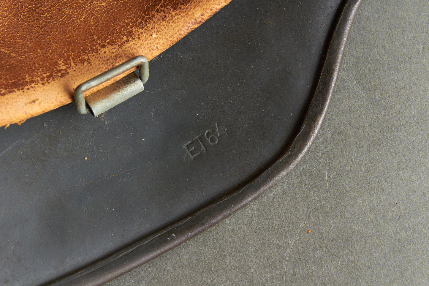 Luftwaffe M40 Single Decal Helmet. Original.
