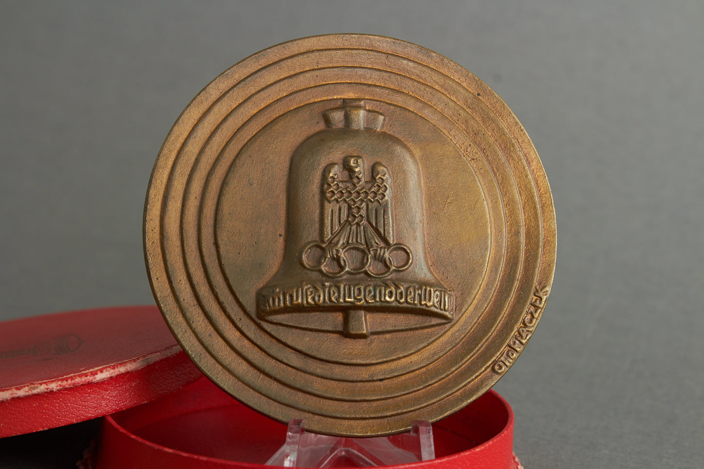 Olympiade Berlin 1936 "Ich rufe die Jugend der Welt!". In box. Rare. Original.