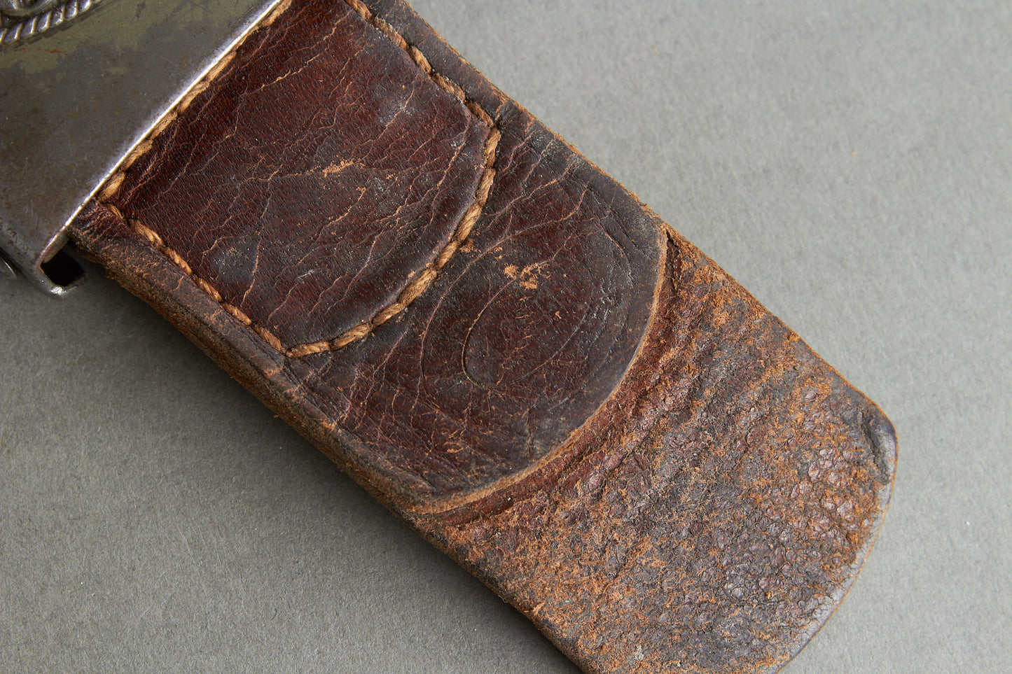 Wehrmacht Combat Belt Buckle. Maker marked "R.S.&S." Original.